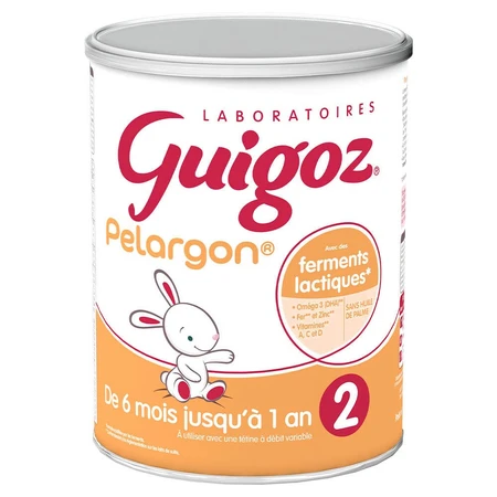Guigoz Pelargon Milk Powder 2 6 to 12 months 780g