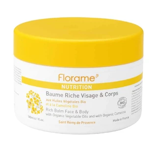 Florame Nutrition Rich Organic Face and Body Balm 180 ml