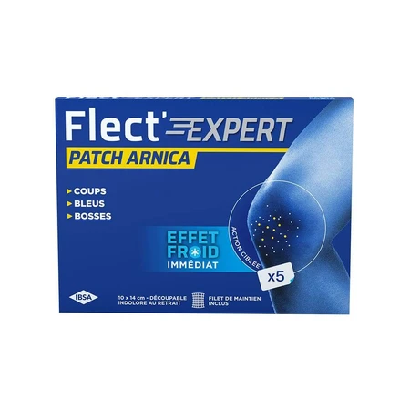 IBSA Flect'Expert Arnica pleister 10x14 cm x5