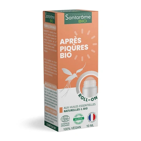 Santarome Roll-On Après Piqûres Bio Aux Huiles Essentielles 10ml