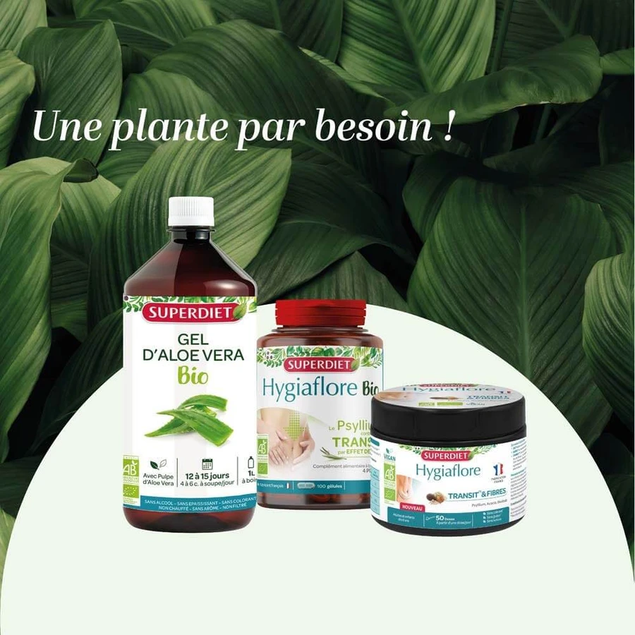 Superdiet Aloe Vera Mucillagine Organica 10 Fiale 15ml