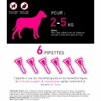 Frontline Tri-act Spot-on Dog 2-5 kg 6 0.5 ml pipettes