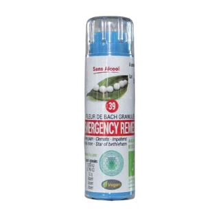 Kosmeo BACH BIO N°39. REMEDIO DE EMERGENCIA EN GRÁNULOS 120 gránulos