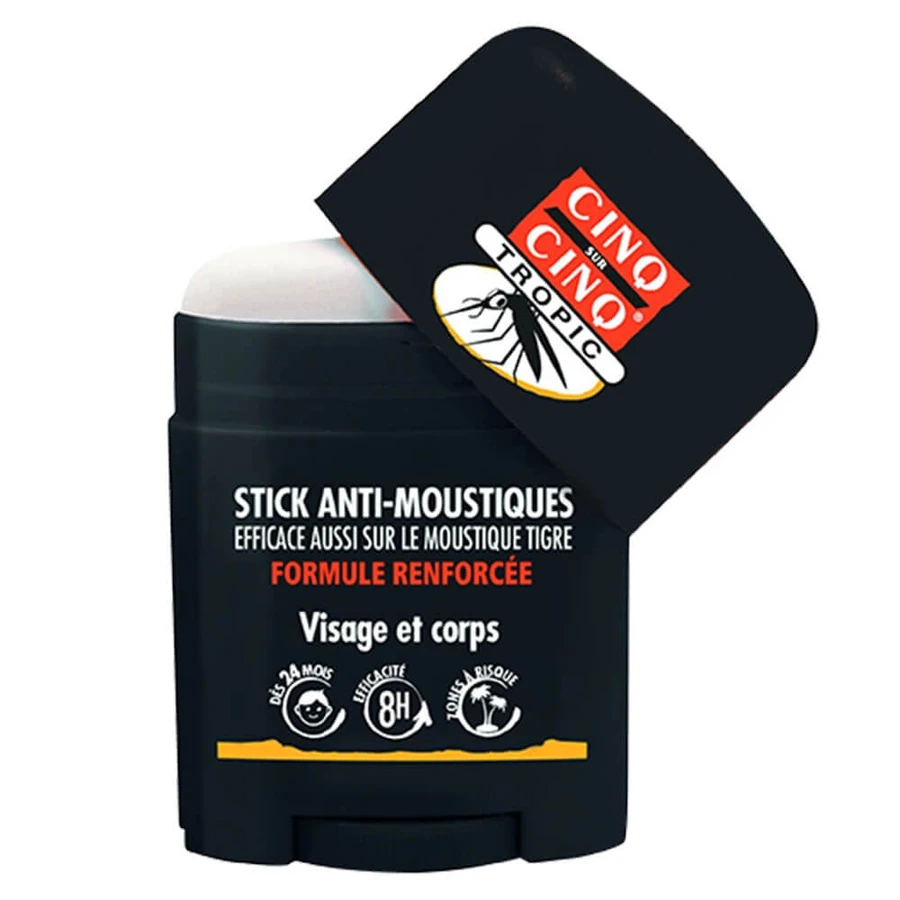 Cinq Sur Cinq Tropic Anti-Moskito-Stick für Gesicht und Körper ab 24 Monaten 20ml