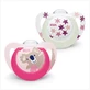 Suzete fiziologice Nuk Starlight 18-36 luni 2pcs