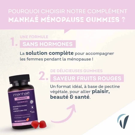 Manhaé Menopauze 30 gummies