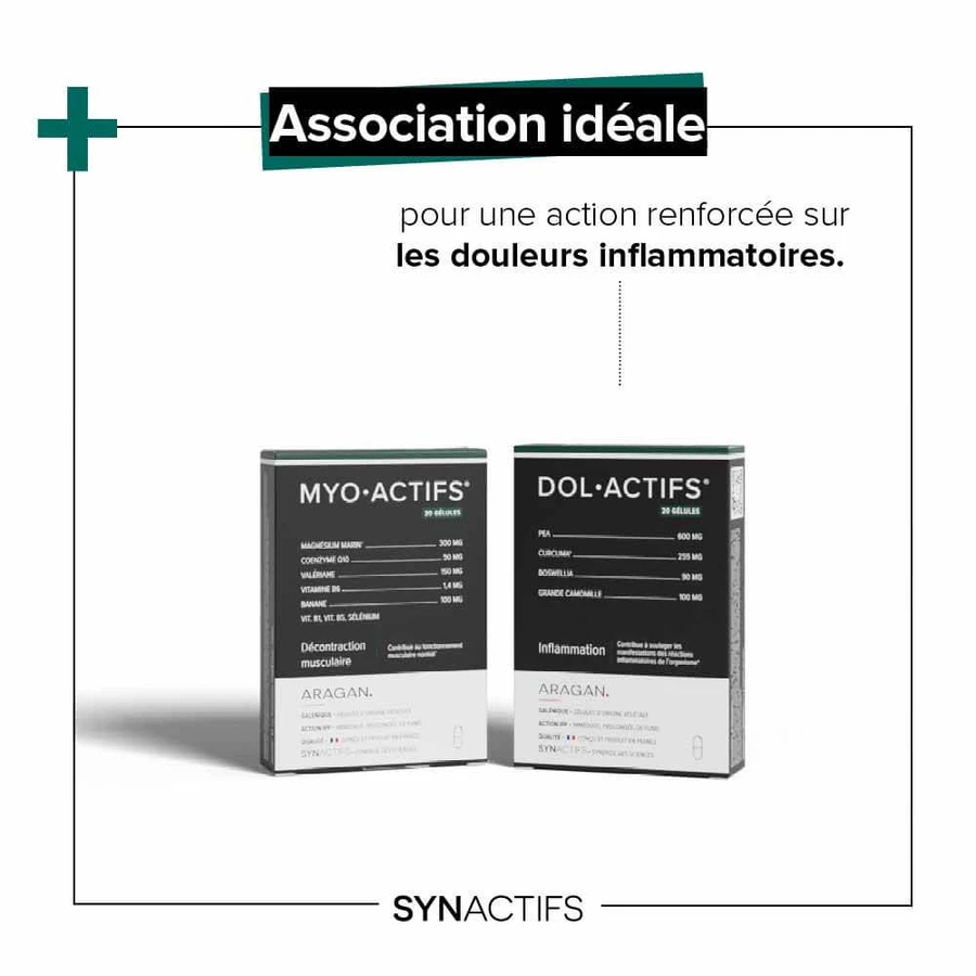 Aragan Synactifs Myoactive Muscle Relaxation 30 capsules