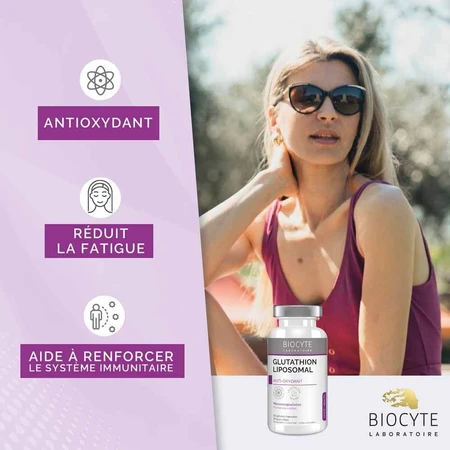 Biocyte Glutatión Liposomal 30 Gélulas