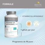 Biocyte Vitamins D3 Liposomal 90 Gélules