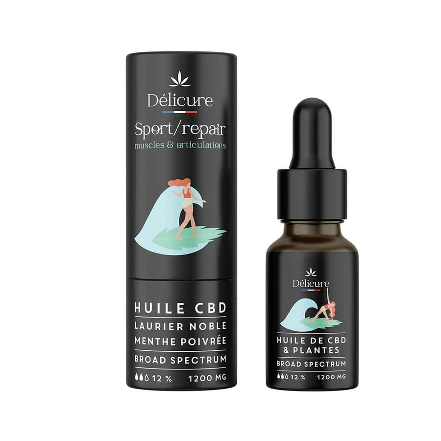 Delicure Aceite Dolor Deporte y Reparación 1200mg 10ml