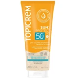 Topicrem Sun Protect Feuchtigkeitsspendende Sonnenmilch SPF50+ 200 ml