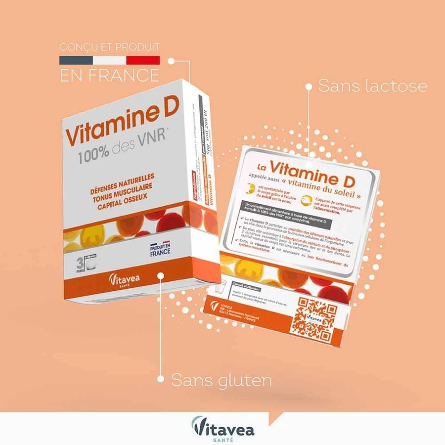 Vitavea Santé Vitamine D 90 tabletten
