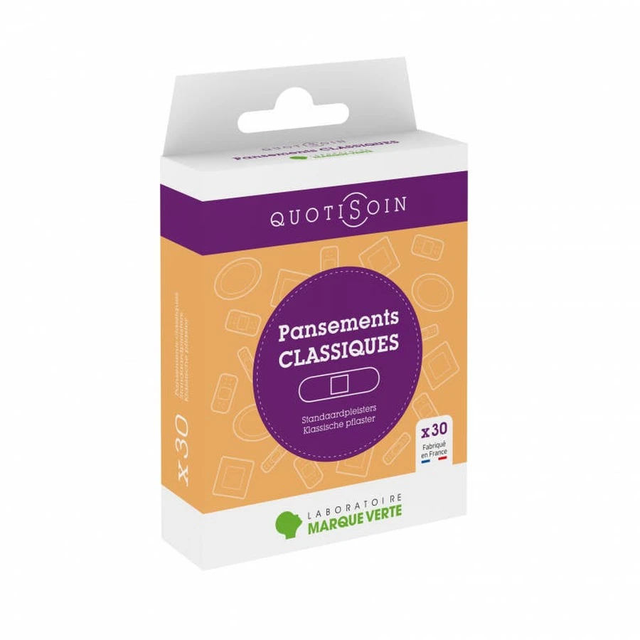 Marque Verte Quotisoin Classic apósitos 3 tallas x30