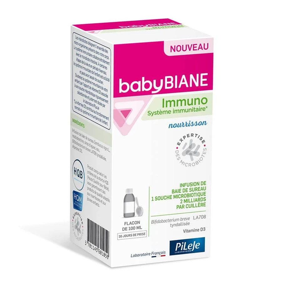 Pileje Babybiane Immuunsysteem 100ml