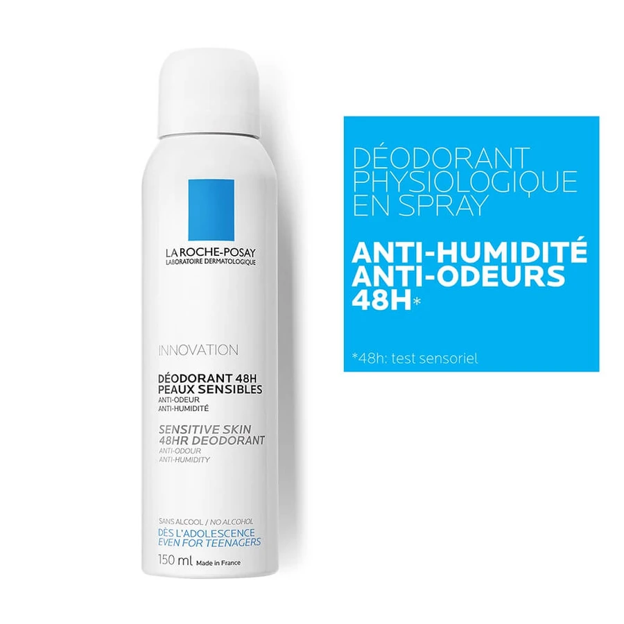 La Roche-Posay Physiological Deodorants Spray 48h Sensitive Skin 2x150ml