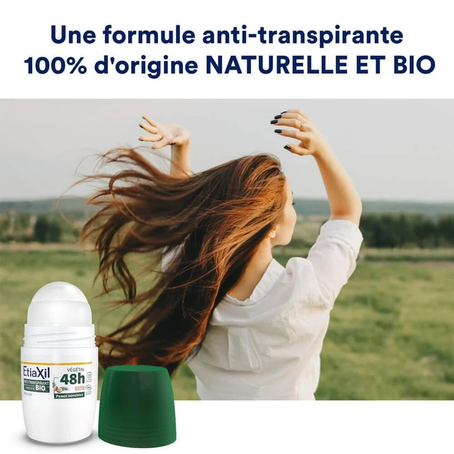Etiaxil Antitranspirant Roll-on Biologisch Antitranspirant 48 uur 50ml