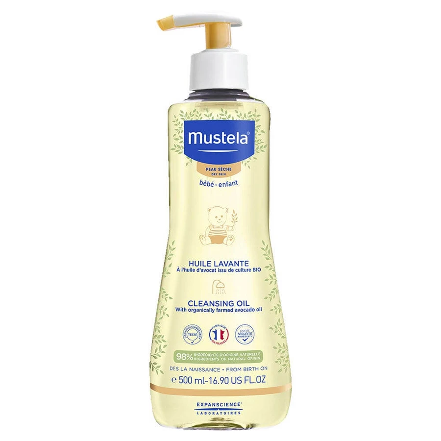 Mustela Huile Lavante Peaux Seches 500ml