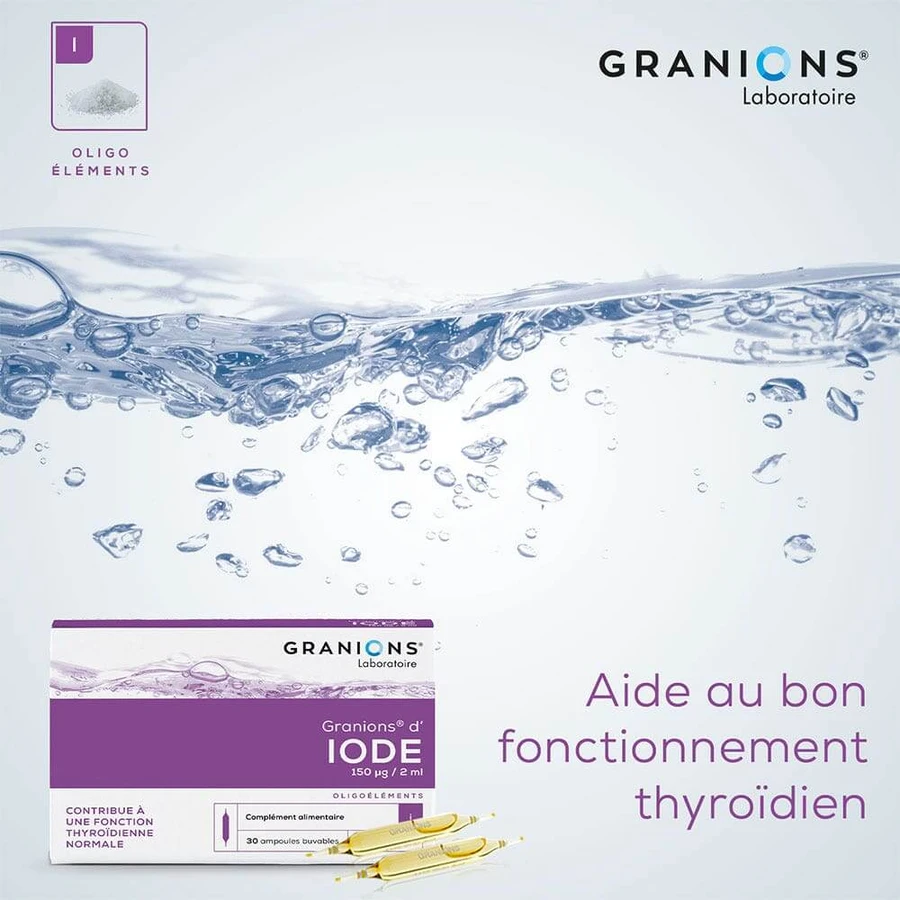 Granions Iodio 30 Fiale 2ml