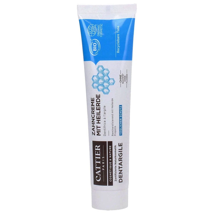 Cattier Remineralizing Toothpaste clay and propolis organic 75ml