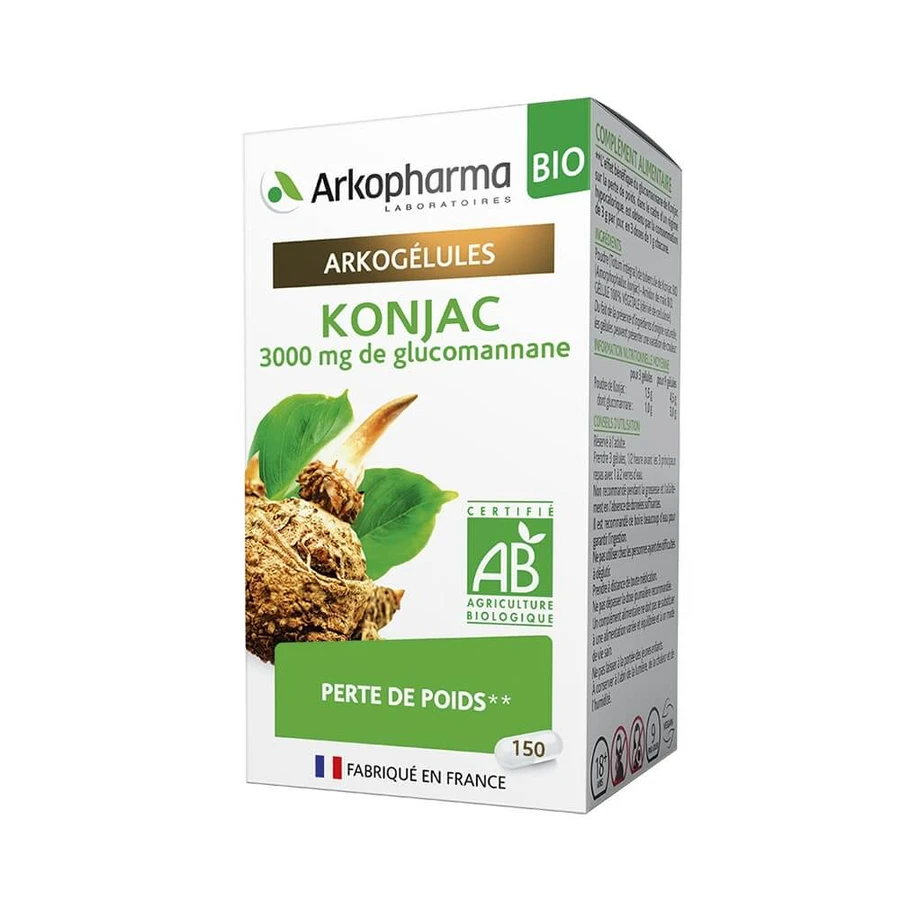 Arkopharma Arkocapsule Konjac Bio Gewichtsverlust 150 Kapseln
