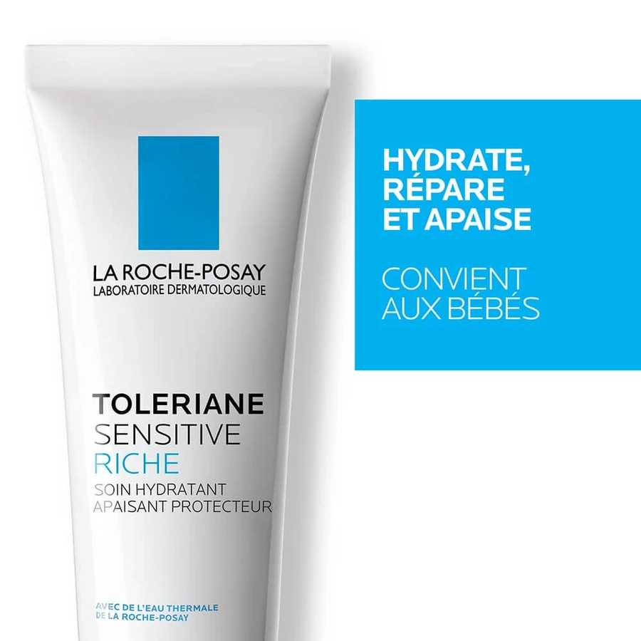 La Roche-Posay Toleriane Sensitive Rich Kalmerende Hydraterende Gezichtscrème 2x40ml