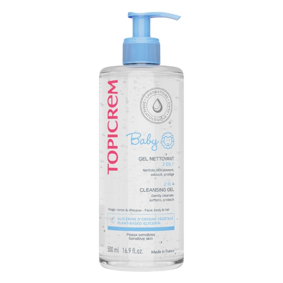 Topicrem Newborn Gel Lavant Doux Visage, corps & cheveux 500ml