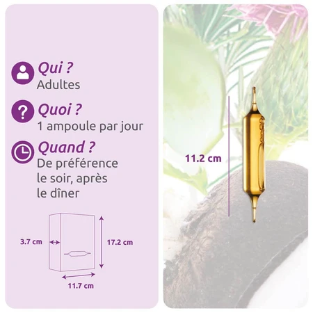 Herbesan Bien-Être Du Foie Bio 20 Ampullen