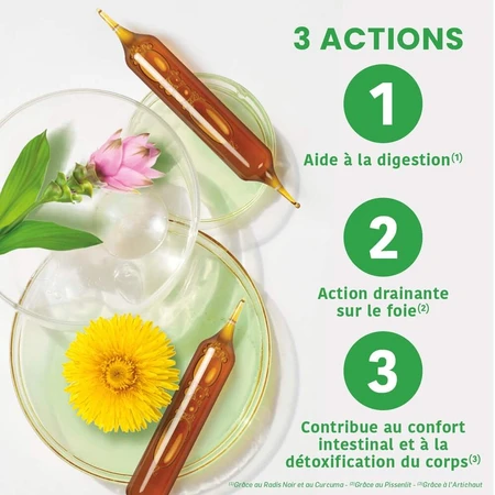 Santarome Liver Wellness 20 Organic Digestion & Transit 20 ampoules