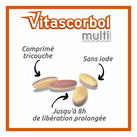 Vitascorbol Multi Adultos 30 comprimidos