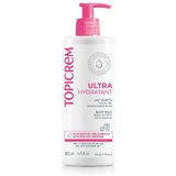 Topicrem Ultra-Hydratant Ultra-Hydratisierende Körpermilch für empfindliche und trockene Haut Peaux Sensibles Et Seches 500ml