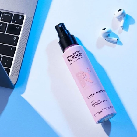 ANNEMARIE BÖRLIND Rose Nature Brume Protectrice Anti Lumière Bleue Tous Types de Peaux 100ml