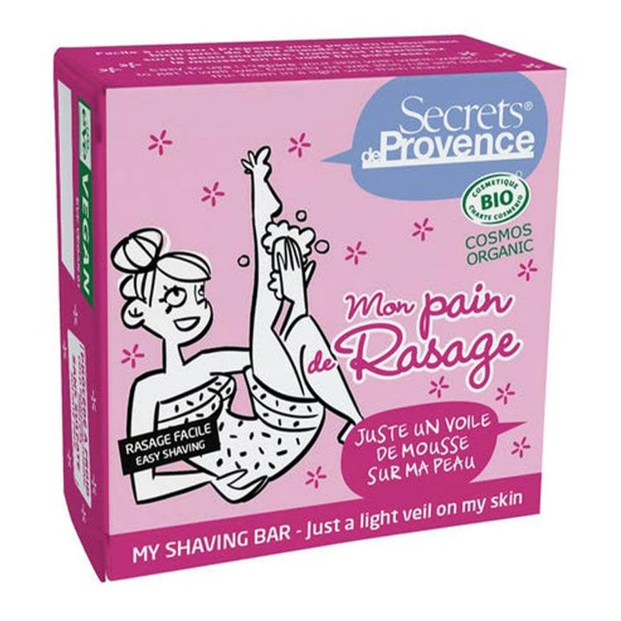 Secrets de Provence Rasierseife für Frauen 90g