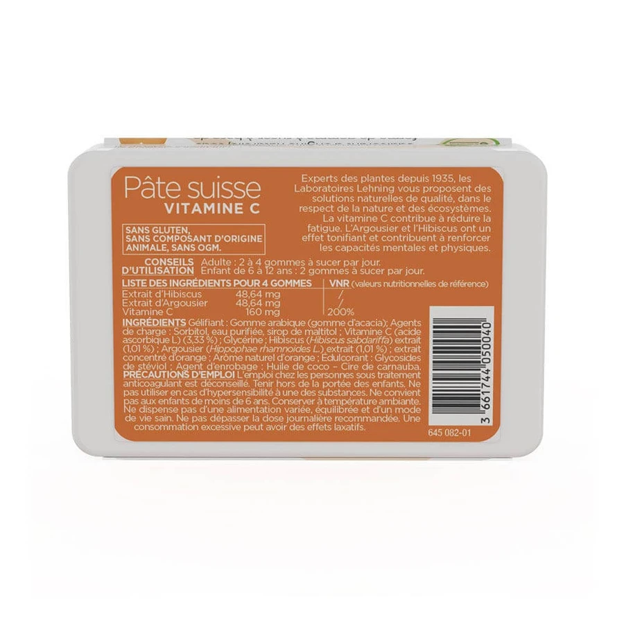 Lehning Swiss Vitamins C x40 gommen
