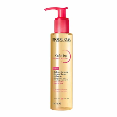 Bioderma Crealine Micellaire Olie Gezicht en Ogen Gevoelige Huid 150ml