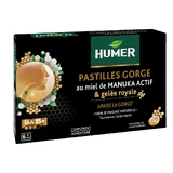 Humer Manuka honing keelpastilles met koninginnengelei x16