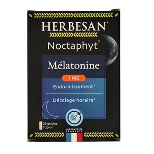 Herbesan Noctaphyt Melatonin 1 mg 30 Kapseln