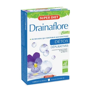 Superdiet Drainaflore Organic 20 Viales 15ml