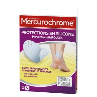 Mercurochrome Silicone Blister Protectors x5