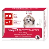 Canys Protec Bi-actifs 67mg/600 mg spot-on solution (4-10kg) 4x1.10ml