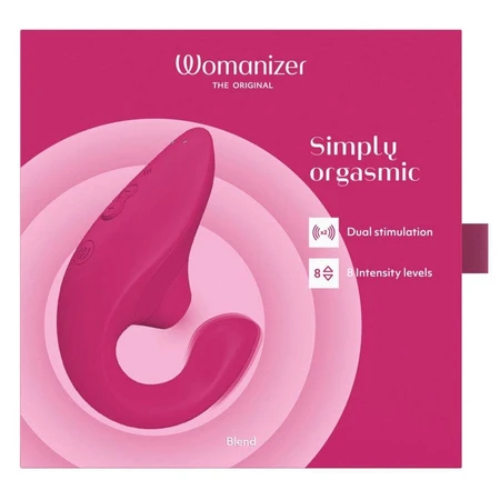 Womanizer gepulste und gemischte Luft Stimulator Point-G Fushia