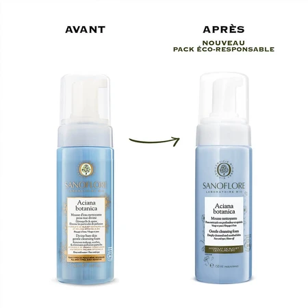Sanoflore Aciana Botanica Wasser-Schaum-Reiniger Bio 2x150ml