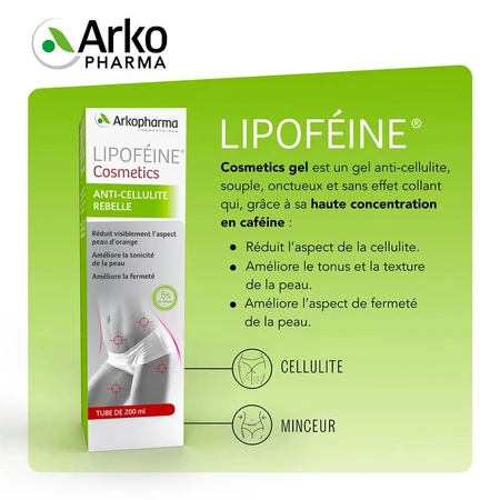 Arkopharma Lipoféine Rebel Anti-Cellulite Gel 200ml