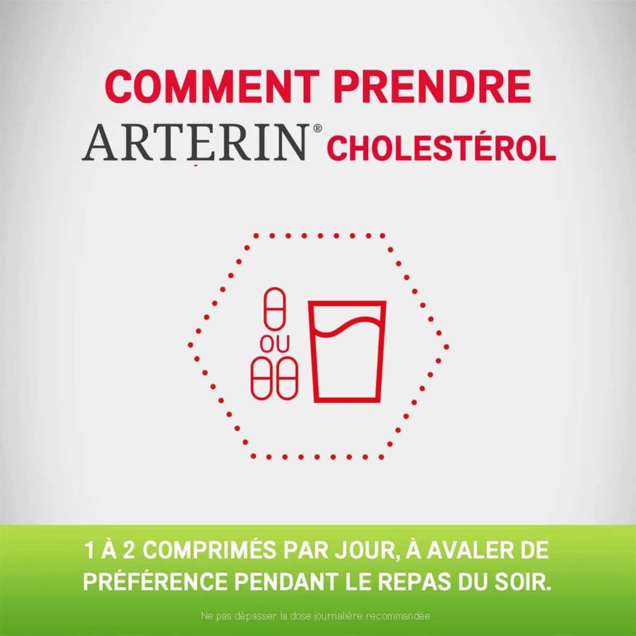 Omega Pharma Cholesterol Arterin Actieve ingrediënten van natuurlijke oorsprong 90 tabletten