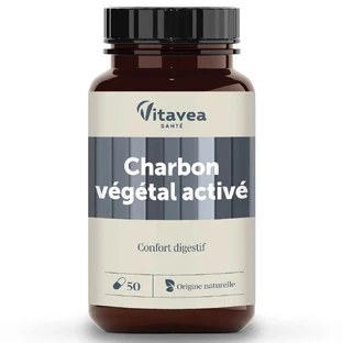 Vitavea Santé Nutri'sentiels Vegetable Charcoal Activ Digestive Comfort 50 capsule