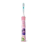 Philips Wiederaufladbare elektrische Schallzahnbürste Kinder Rosa Hx6352/42