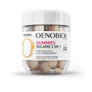 Oenobiol Sonnenschutz 2in1 Präparat und Selbstbräuner 60 gums