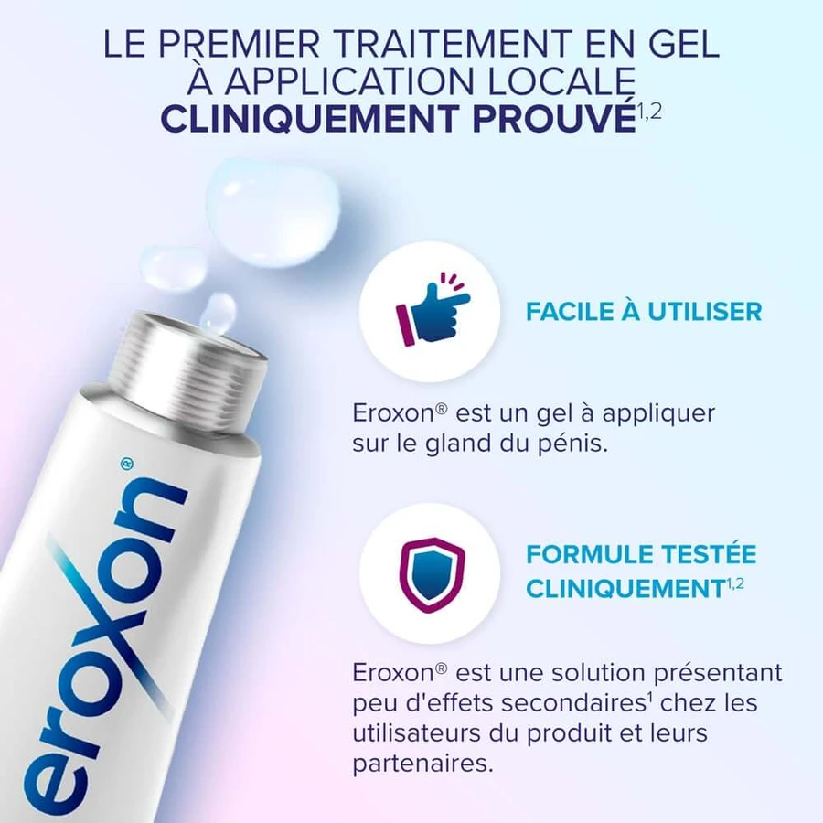 Eroxon Erektionsprobleme mit StimGel 4 Unidosis