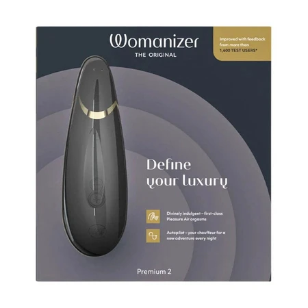 Womanizer Premium Clitoral Stimulator 2 Black