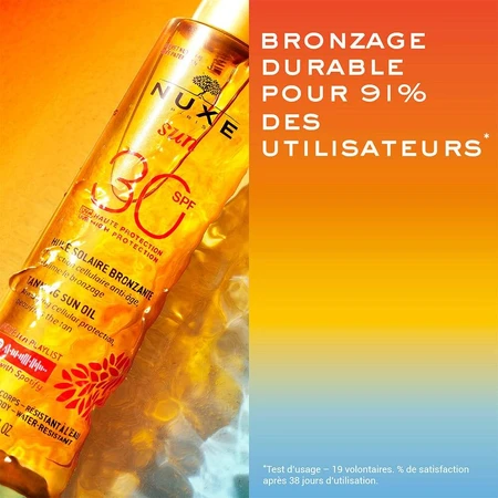 Nuxe Zonnebrandolie Gezicht en Lichaam Hoge Bescherming SPF30 150ml