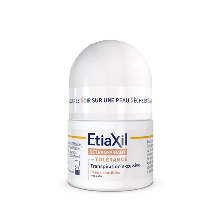 Etiaxil Detraspirant Deodorant roll-on Overmatige transpiratie tolerantie Gevoelige huid 2x15ml